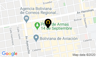 Mapa de Escuela De Danza Attitude en Cochabamba