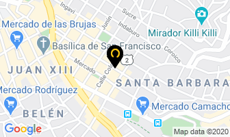 Mapa de Escuela De Flair Bartenders en La Paz