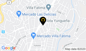 Mapa de Flota Yungueña en La Paz