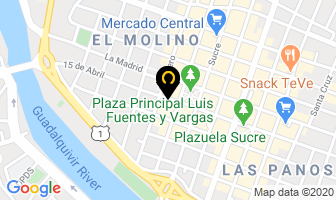 Mapa de Foto Laboratorio Dixi en Tarija