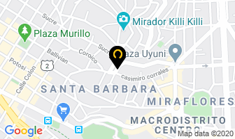 Mapa de Gimnasio Atsu en La Paz