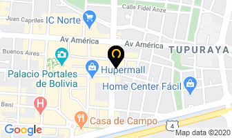 Mapa de Glam Nail Spa en Kilómetro Doce a Cochabamba