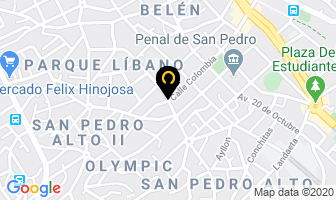 Mapa de Hebrón Printers en La Paz