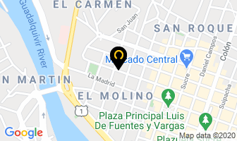Mapa de Hostal Carmen*** en Tarija