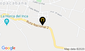 Mapa de Hostal Restaurant Utama en La Paz