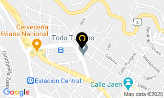 Mapa de Hostal Tambo De Oro en La Paz