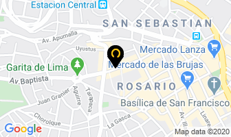 Mapa de Hotel Comercio San Salvador en La Paz