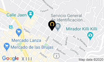 Mapa de Hotel La Paz en La Paz