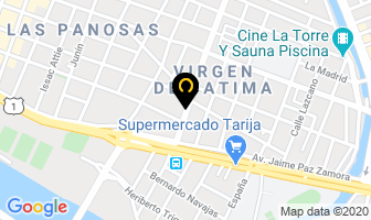Mapa de Hotel Martinez en Tarija