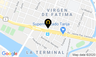 Mapa de Importadora Morales Ltda en Tarija