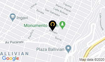 Mapa de Imprenta Gráfica D Y J en La Paz