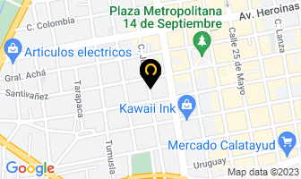 Mapa de Imprenta - Grafica Emanuel en Cochabamba
