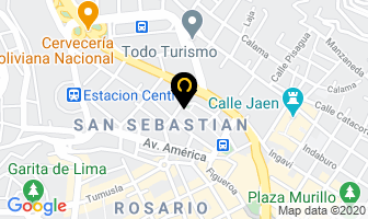 Mapa de Imprenta Mita en La Paz