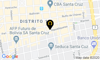 Mapa de In-Nova Catering en Santa Cruz de la Sierra