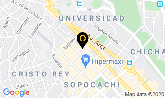 Mapa de Infocred - Servicio De InformaciÓn Crediticiabic S.a. en La Paz