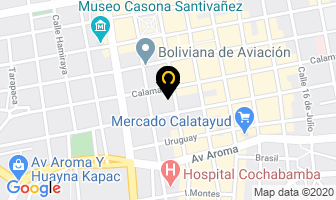 Mapa de Instituto Electrónico Iprate en Kilómetro Doce a Cochabamba