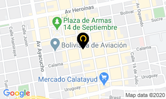 Mapa de Inversiones La Casona en Kilómetro Doce a Cochabamba