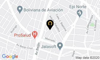 Mapa de J & V Eventos en Kilómetro Doce a Cochabamba