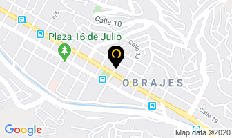 Mapa de Jardin Infantil Arroz Con Leche en La Paz