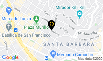 Mapa de Joyeria San Pablo en La Paz