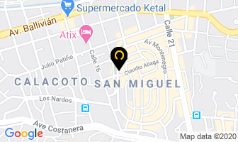 Mapa de La Casa De La Llama en La Paz