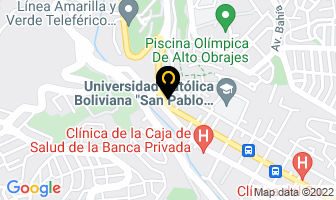Mapa de La Condesa en La Paz