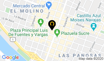 Mapa de La Esmeralda Limpieza De Ropa en Tarija