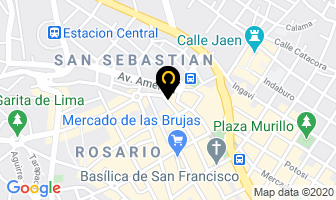 Mapa de La Polonesa en La Paz