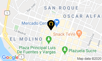 Mapa de La Rotiseria en Tarija