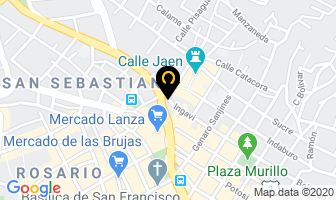 Mapa de Lider Decoraciones en La Paz