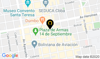 Mapa de Lux PerfumerÍa en Cochabamba