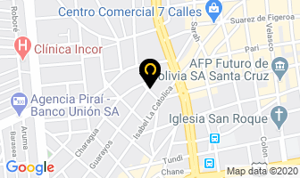 Mapa de Maprial S.r.l en Santa Cruz de la Sierra