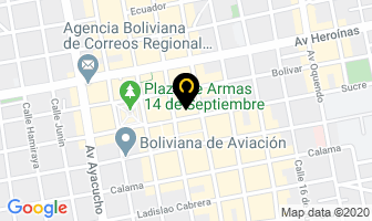 Mapa de Miley Boutique en Kilómetro Doce a Cochabamba