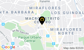 Mapa de Miraflores De Noche en La Paz