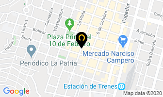 Mapa de Muebles Rios en Oruro