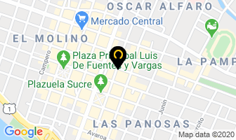 Mapa de Optica Chura Visión en Tarija