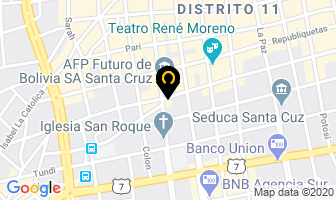 Mapa de Pca Security S.r.l. en Santa Cruz de la Sierra