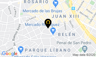 Mapa de PeÑa Pub Puerta Del Sol en La Paz