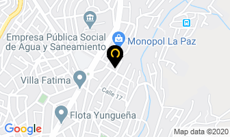 Mapa de Procesadora De Alimentos en La Paz