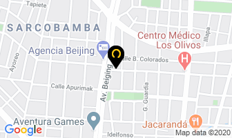 Mapa de Radio Movil Chicago en Cochabamba