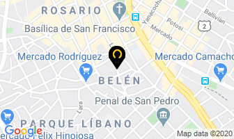 Mapa de Remar Bolivia en La Paz