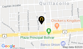 Mapa de Reposteria J.nicol en Quillacollo