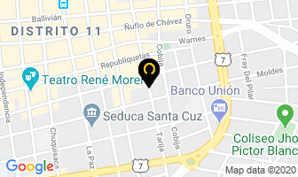 Mapa de Residencial Sama en Tarija