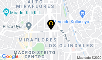 Mapa de Restaurant El Boliche en La Paz