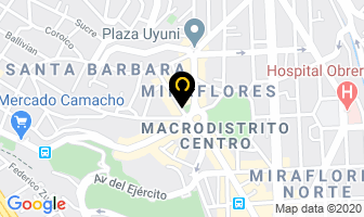 Mapa de Restaurant Peña Chabuca en La Paz