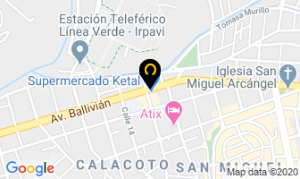 Mapa de Ristorante Casa Nostra en La Paz