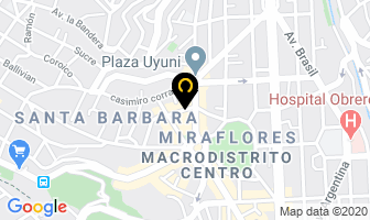 Mapa de Salón De Eventos Infantiles “Romulín”, Y “Romulo Y Remo” en La Paz