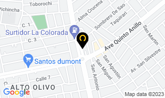 Mapa de Santos Dumont en 2 de Agosto
