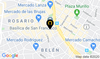 Mapa de Servicio Gastronómico Geminis en Murillo