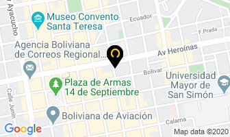Mapa de Stildent Center en Kilómetro Doce a Cochabamba